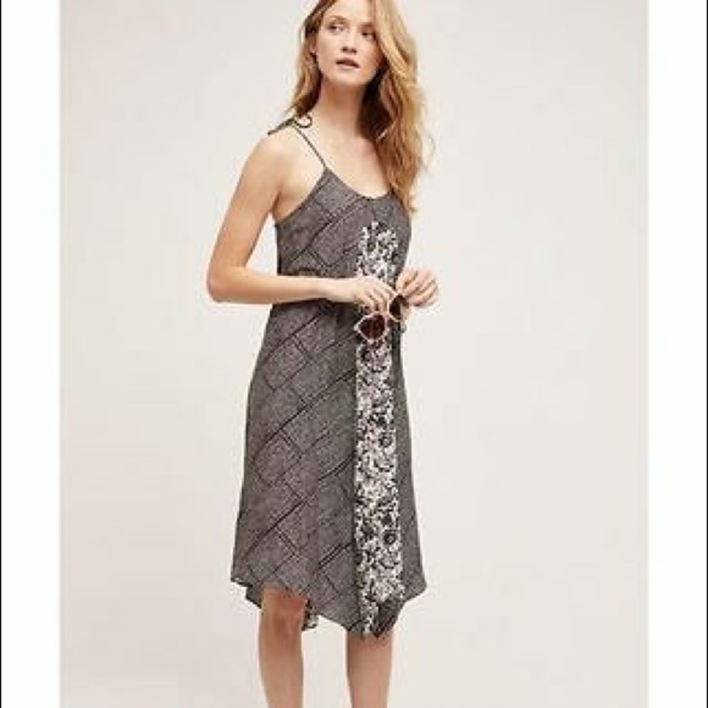 Anthropologie Maeve Santee Floral Swing Dress XL